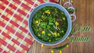 Khumb Bhutta Methi Palak