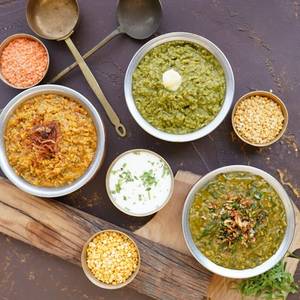 Palak Lasuni Khichdi - Full