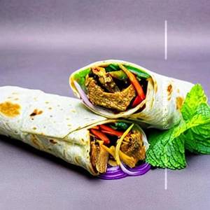 Mint Chicken Wrap