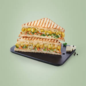 Paneer Shawarma Sandwich.