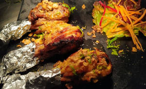 Spicy Cheesy Tangdi Kebab