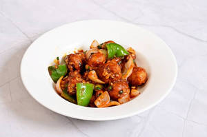 Mushroom Chilly Dry