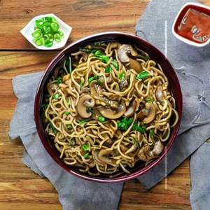 Mushroom Triple Noodles
