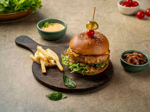 Spicy Grilled Chicken Burger