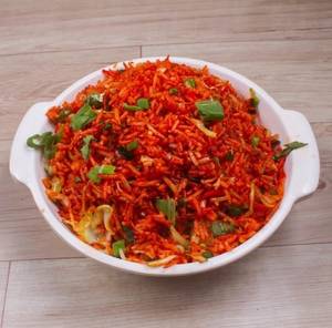 Mushroom Schezwan Fried Rice