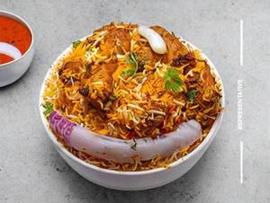 Hyderabadi chicken biryani