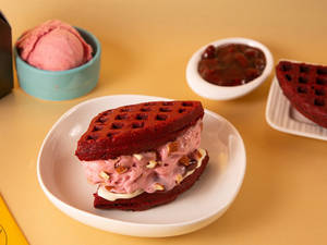 Strawberry Fantasy Ice Cream Sandwich