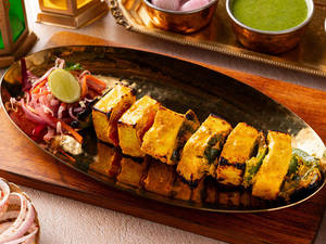 Paneer Zafrani Tikka Kebab (6 Pieces)