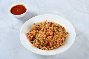 Veg Manchurian Fried Rice