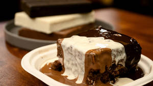 SIGNATURE TRIPLE CHOCOLATE CAKE