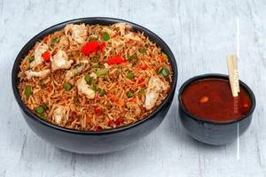 Schezwan Chicken Fried Rice
