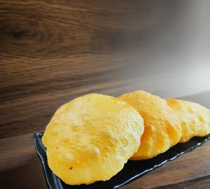 Plain Poori (4 Piece)