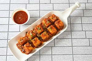 Paneer Manchurian Dry
