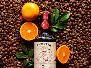 Kultur'd Coffee Orange Kombucha 220ml