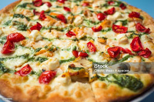 Spicy Shezwan Pizza