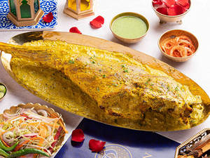 Mutton Raan Zafrani Masala