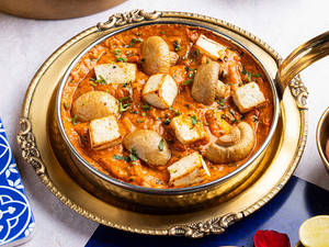 Mushroom Matar Masala