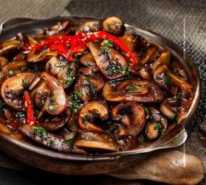 Mushroom Hot Garlic