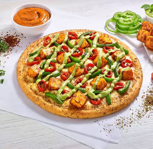 Peppy paneer pizza