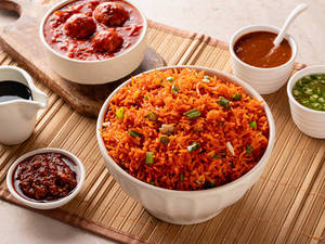 Veg Triple Schezwan Fried Rice