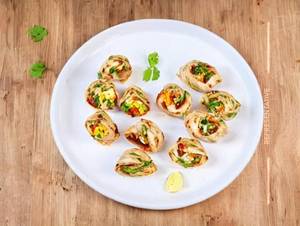 Dbl Egg Chilli Chicken Roll