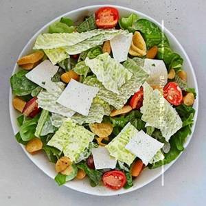 Vegetable caesar salad