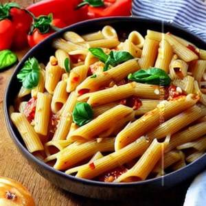 Exotic Veggie Pasta In Red Sauce