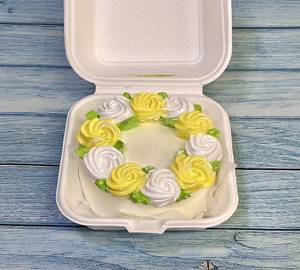 Pineapple Paradise Bento Cake