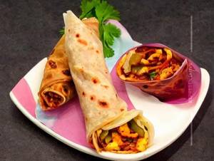 Mushroom egg roll