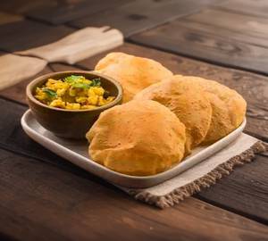 Aloo Sabji+6  Pudi