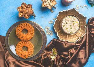 Imarti (2 Pcs) + Rabdi (100 Gms)