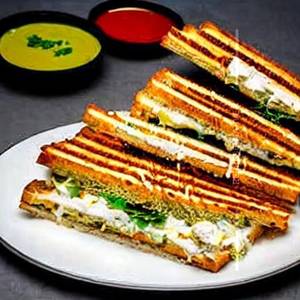 Malai Tikka Sandwich