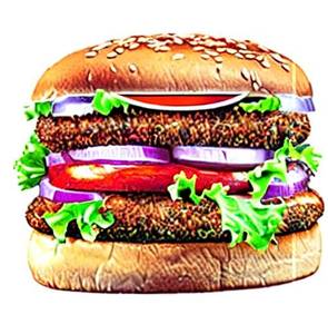 Double Tikki Burger