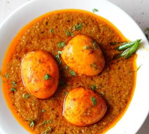 Egg Fry Curry [3 Eggs]