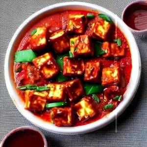 Red chilli paneer