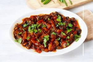 Mushroom Chilli Dry  