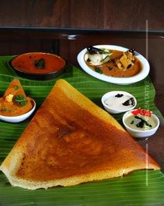Mushroom masala dosai