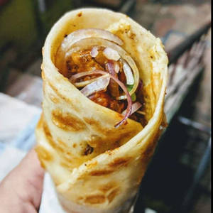 Double Egg Chicken Roll