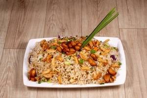Burned Garlic Chicken Fried Rice