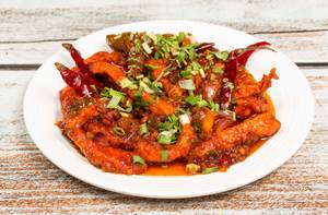 Schezwan Chicken Dry