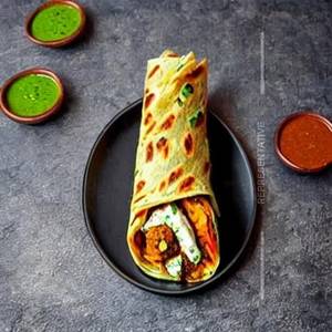 Smoky Chicken Seekh Kathi Roll