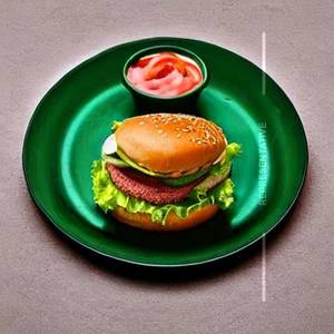 Frame Green Grilled Burger