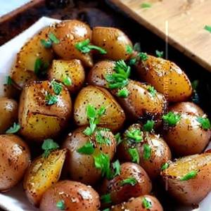 Honey Garlic Potato