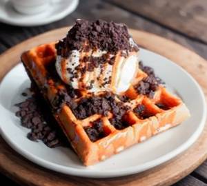 Oreo waffle