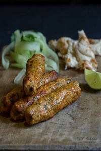 Vegetable Seekh Kebabs