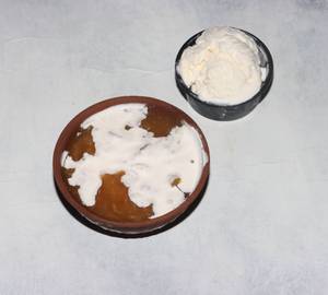 Qubani With Ice Cream