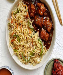 Chicken Hakka Noodles +
