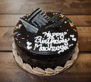 Eggless Chocolate Cake