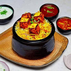 Paneer Tikka Biryani