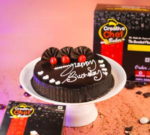 Eggless Choco Truffle Cake